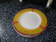 CHURCHILL HOTELWARE NAVAHO SIDE PLATES X 6