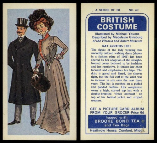 Day clothes 1901 british - clothes,