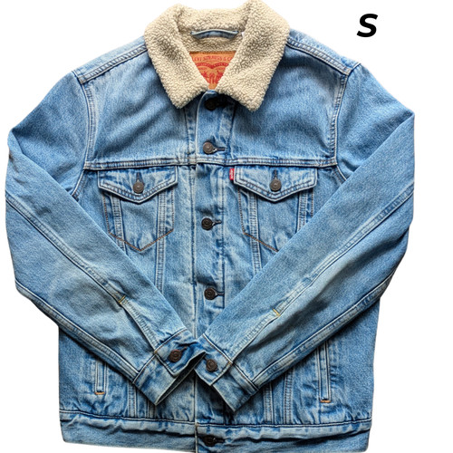 Levi small sherpa trucker - sherpa,