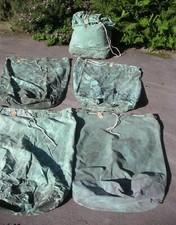 Vintage Circus Marquee Tent Canvas Sack Bean Bag Hay Cushion  Patio BBQ Home Bar