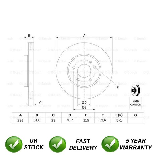 Brake disc front sjr - disc,