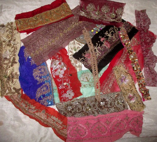 Zardosi work rare lot - , antique