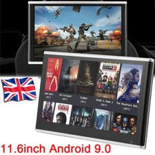 UK 11.6'' Android 9.0 Car Headrest Monitor Video Player TV Touch Screen WiFi/SD