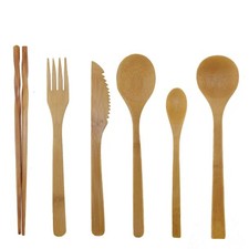 Reusable Wooden Bamboo Utensil