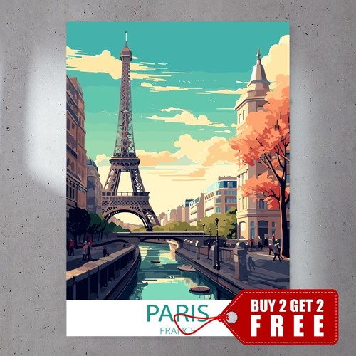 Paris france poster - paris, a4