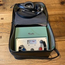 vintage medical equipment, Kamplex DU6C, Audiology Hearing Tester. Sennheiser.