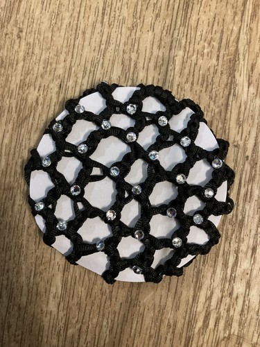 Diamante hair bun - diamante,