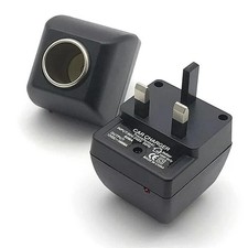 UK Plug Car Charger Lighter