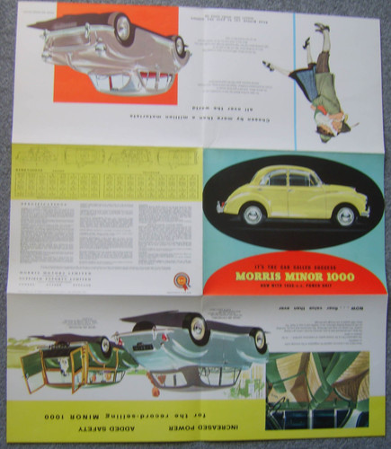 Morris minor 1000 saloon - morris,