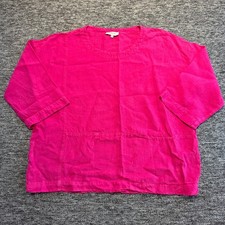 Sahara Linen Tunic Top Womens