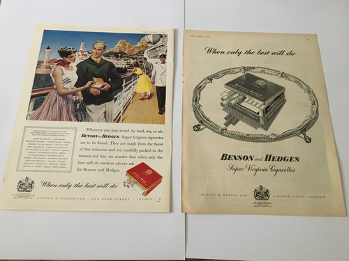 Benson and hedges - benson,