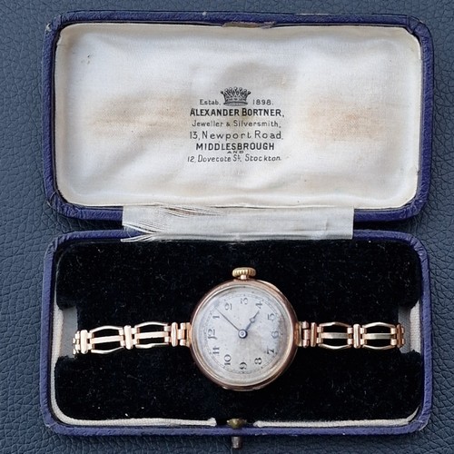 Vintage rolex 9ct gold case - rolex,