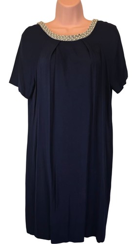 Monsoon navy dress - monsoon,
