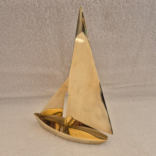 Solid brass sailing - solid, ship