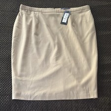 Marks Spencer Tan Pencil Skirt