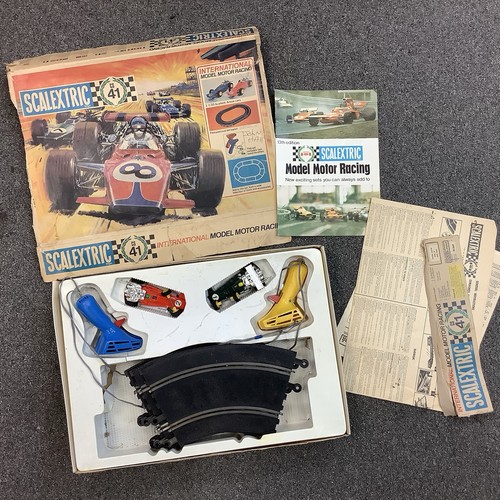 Scalextric cs41 vintage - scalextric, set