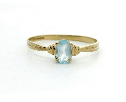 9ct yellow gold ring - gold,