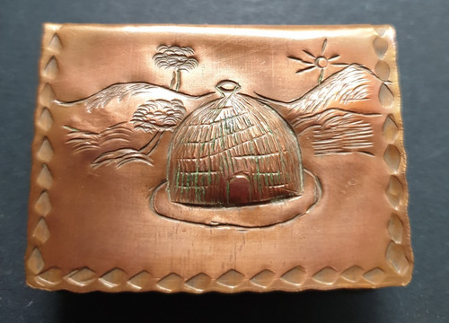 Vintage hammered copper - vintage,
