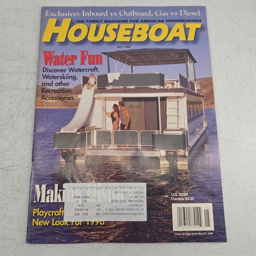 Houseboat magazine may - may, 1996