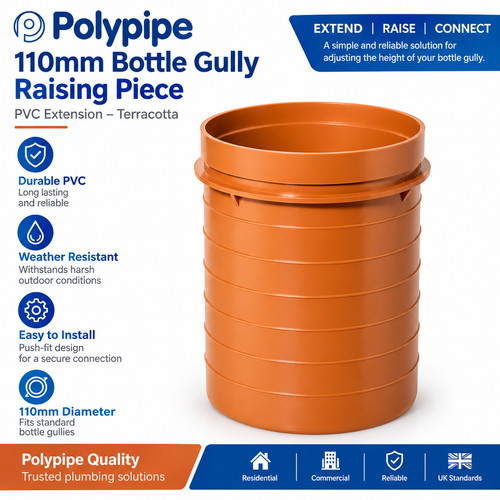 Polypipe 110mm bottle - polypipe,