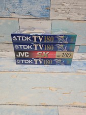 TDK TV180 3hr 3xVHS Blank