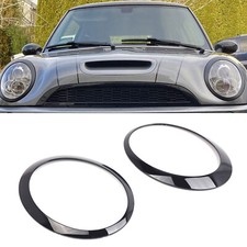 Gloss Black Pair Headlight