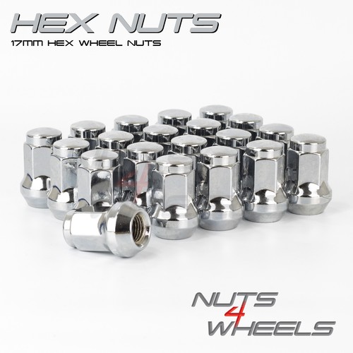 Chrome wheel nuts - wheel,
