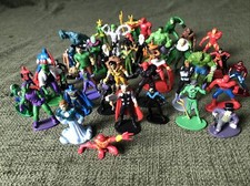 Marvel/DC Heroes /Villains Mini Figures/Cake Toppers Collectable 40 Figures O211