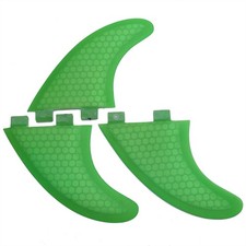 Green fcs thruster surfboard - green,