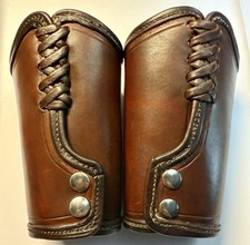 Handmade Leather Cowboy Cuffs