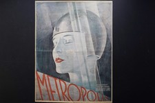 Metropolis Film Movie Poster Print Bibleotheque de l'Arsenal Paris