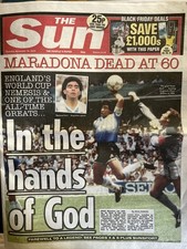 DIEGO MARADONA / PANDEMIC UK
