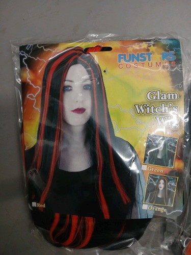 Orange black gothic - black,