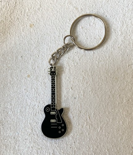Black replica gibson les - of,