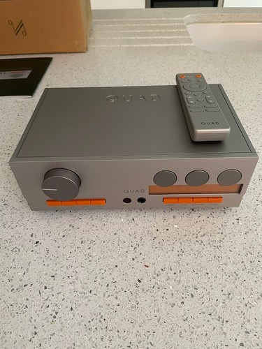 Quad preamplifier silver - quad, preamplifier,