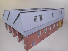 OO Gauge Locomotive Shed Model
