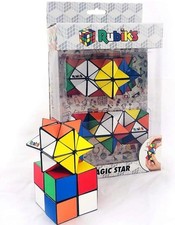 Rubik's Cube Magic Star 2 Piece Set 3D Puzzle Solving Mind Game Brain Teaser Toy