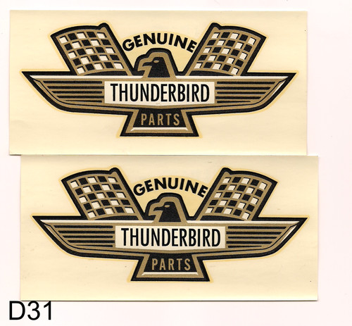 Genuine thunderbird parts - genuine,