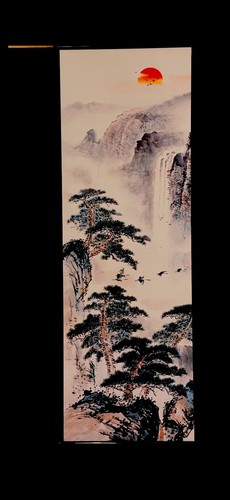 Mountain trees prints wall art