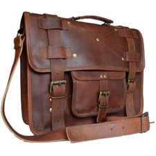Soft Goat Leather Messenger