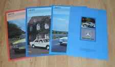Mercedes Benz 200D 240D 300D W123 Diesel Saloon Brochure Set 1976