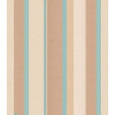 Whitewell Interiors Albany Striped Cream Blue Wallpaper Textured Blown Vinyl