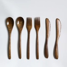 Wooden Cutlery Set 6pcs |