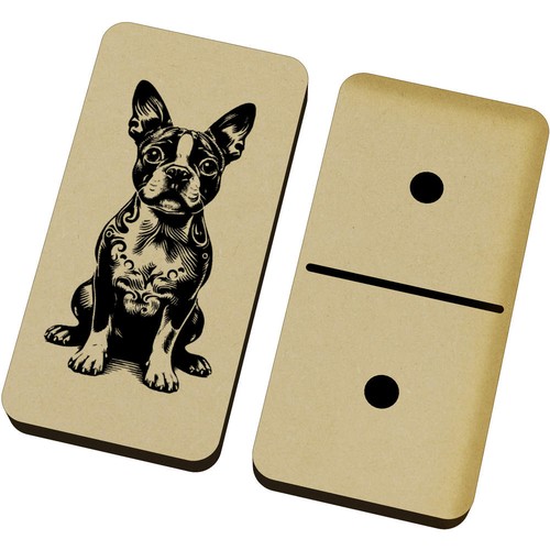 Stylised boston terrier - 'stylised,