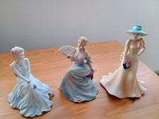 Coalport China Figurines 1994/5. Helen, Gail And Chelsea reception.