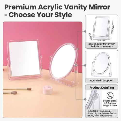 Flexible magnifying makeup - magnifying,