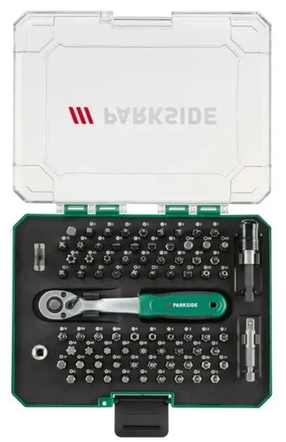 Parkside 81pc ratchet - 81pc, &