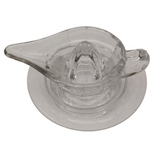 Vintage Clear Pressed Glass