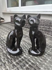 Pair MCM Siamese Black Cats
