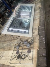 CARAVAN MOTORHOME SINK AND 2 BURNER HOB COMBINATION UNIT